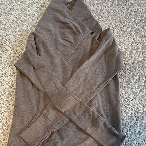 Zella Men's Zip Up Gray Sweater